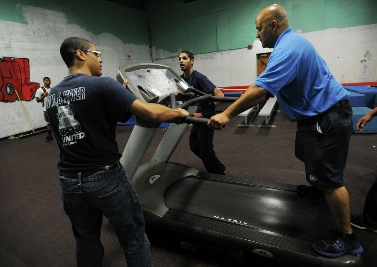 Chris Elsberry JCC's donation of weight, fitness machines by