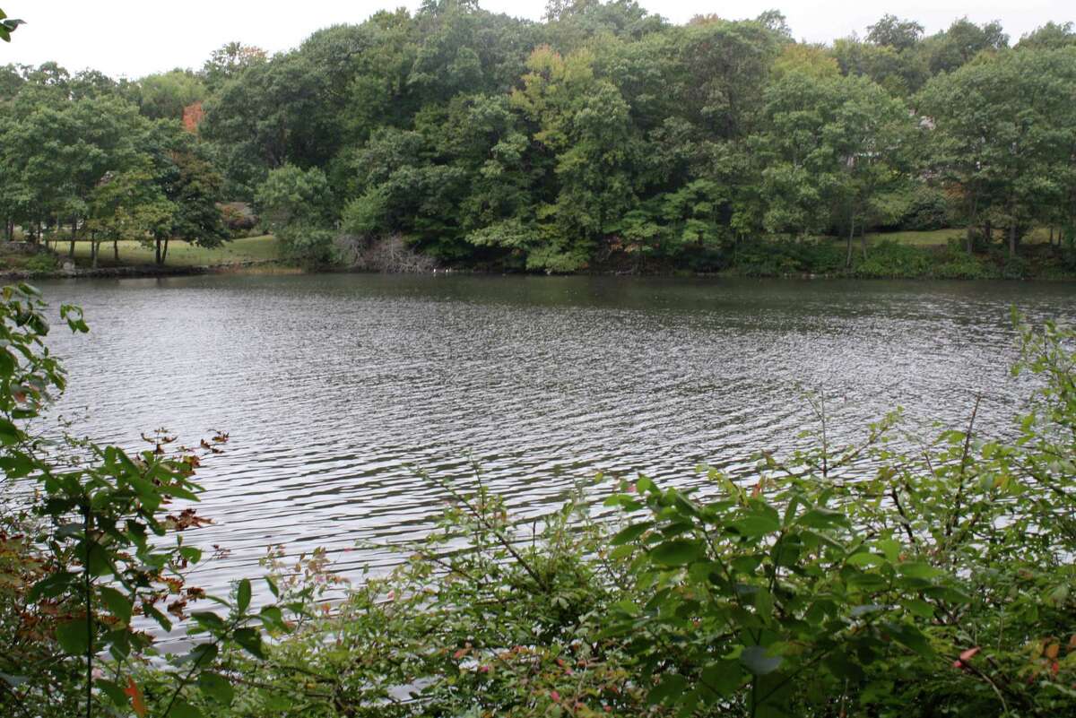 FILE: Darien received a $400,000 grant to build an aquatic habitat and remove sediment within the Goodwives River watershed from Upper Pond, which empties into Gorham’s Pond, above, eventually leading into the Long Island Sound.