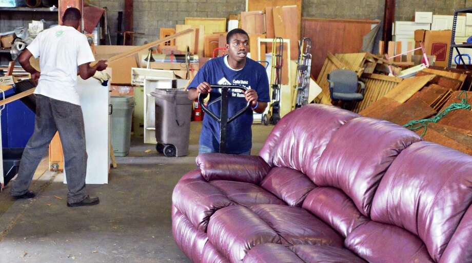 New Home For Habitat Operations In Albany Times Union Volunteer Anthony Brown Davis Center Moves Stock Nside Habitat Re S New Fuller Road