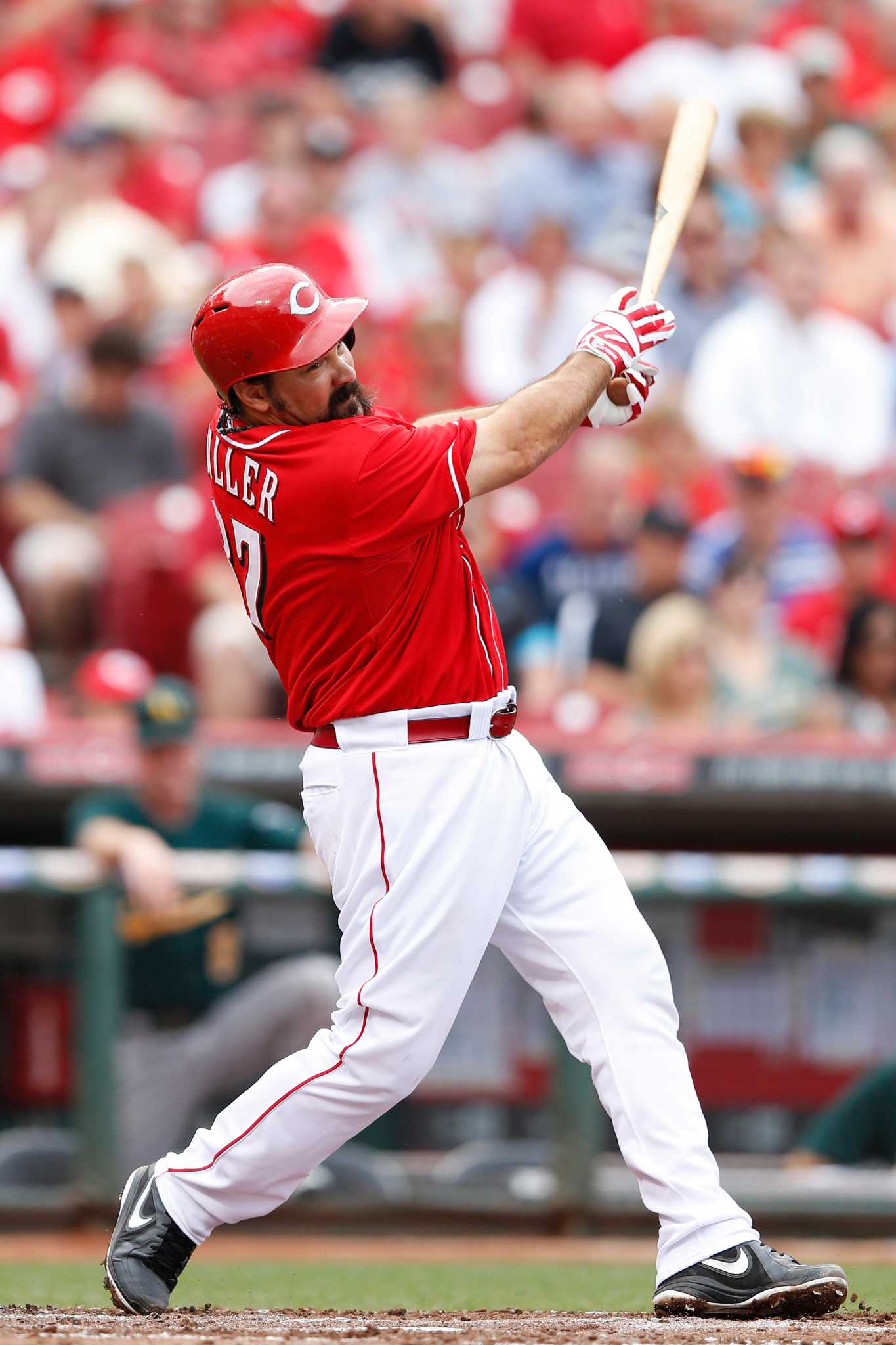 A's Colon humbled by Reds
