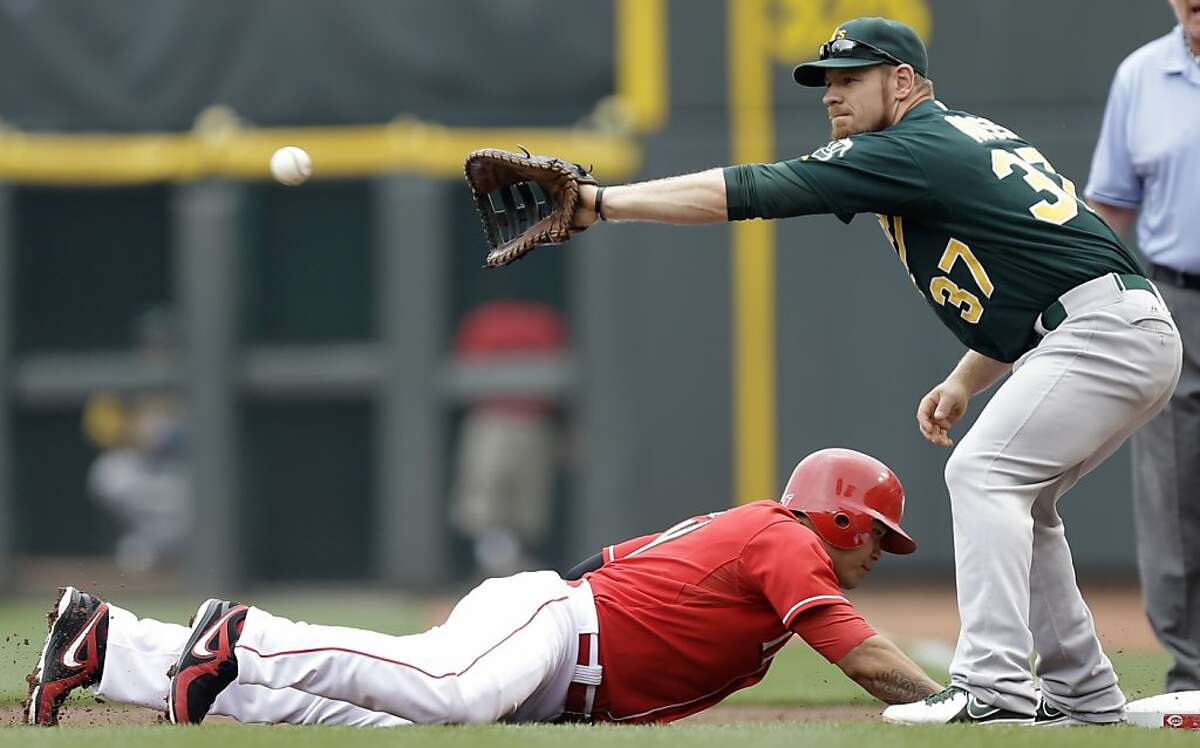 Bartolo Colon of the Oakland Athletics sits in the dugout during the  News Photo - Getty Images