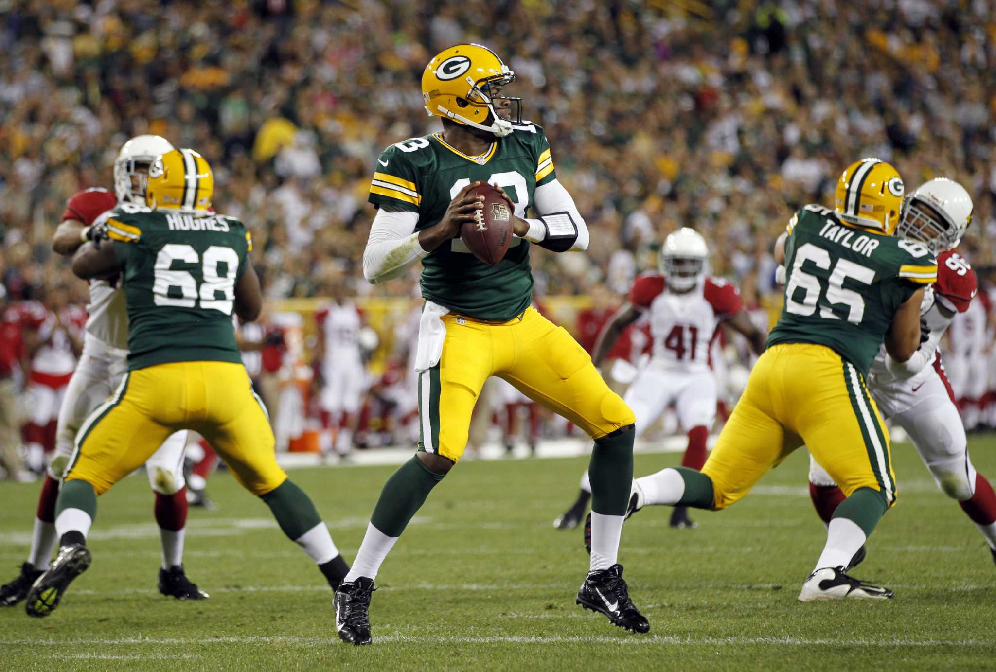 Vince Young Played NFL Football Tonight for The Packers of Green