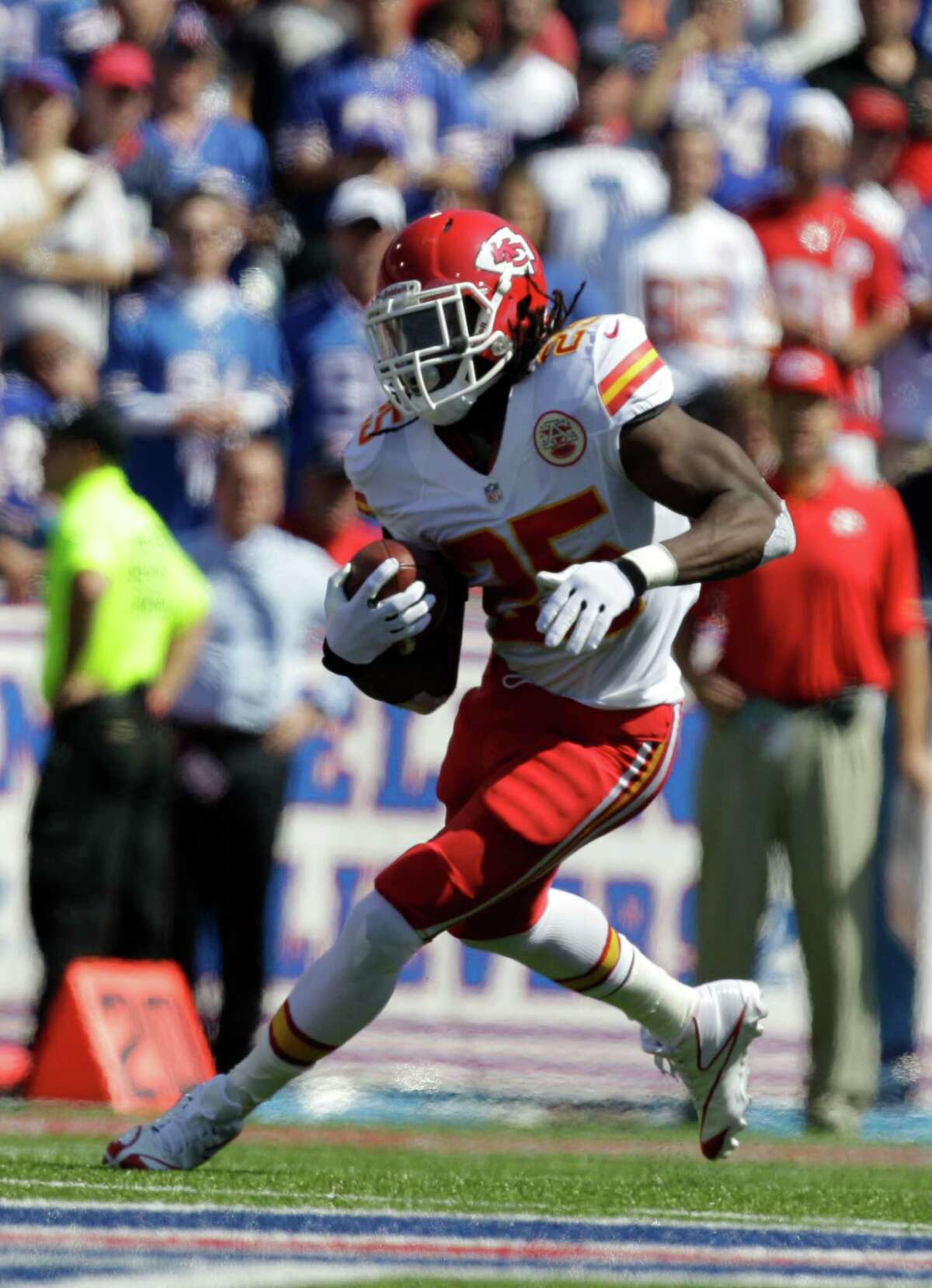 Jamaal Charles injured during Chiefs practice