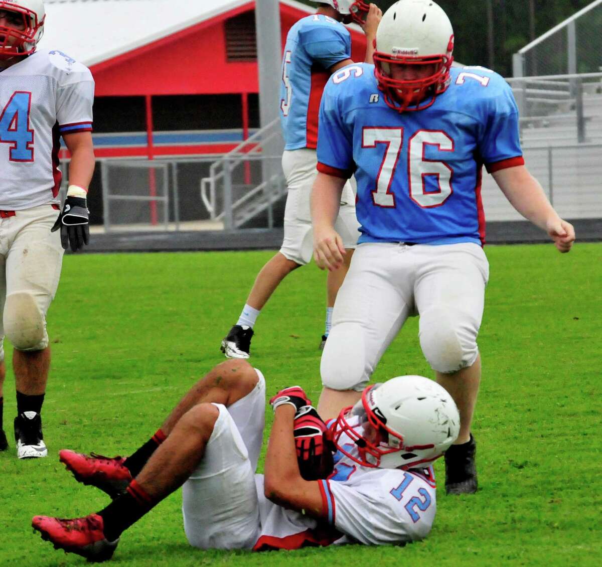 GALLERY Lumberton high school football practice