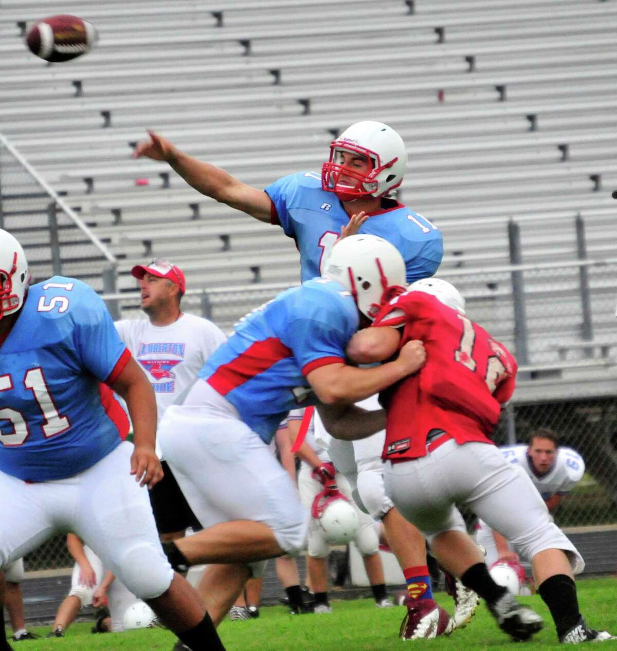GALLERY Lumberton high school football practice