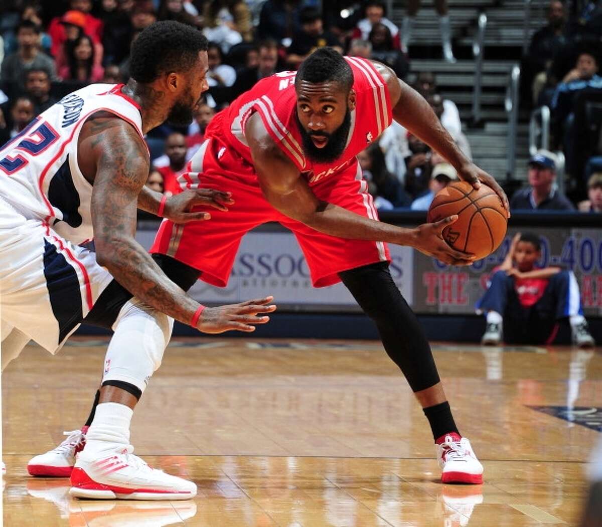 Second game twice as nice Harden followed up his stellar first game with a 45-point, seven-rebound effort in a 109-102 victory over the Hawks.