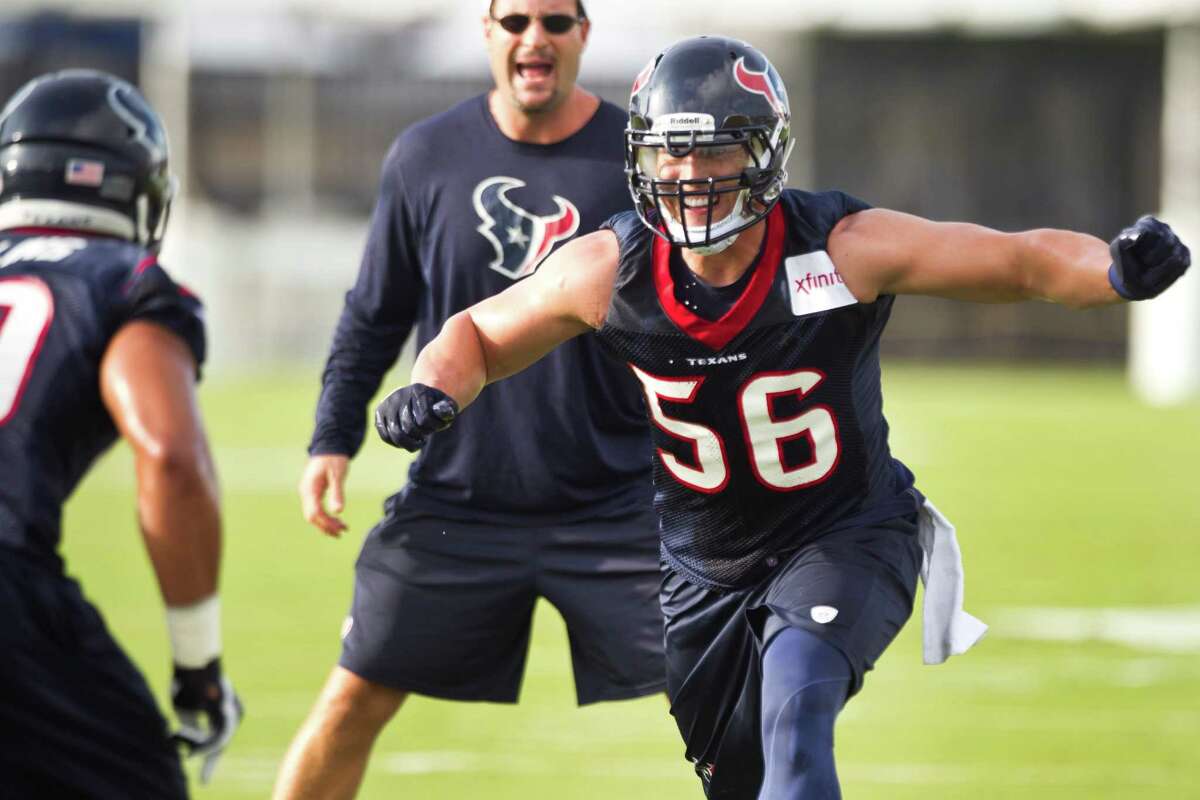 Cushing back to full speed as Texans begin