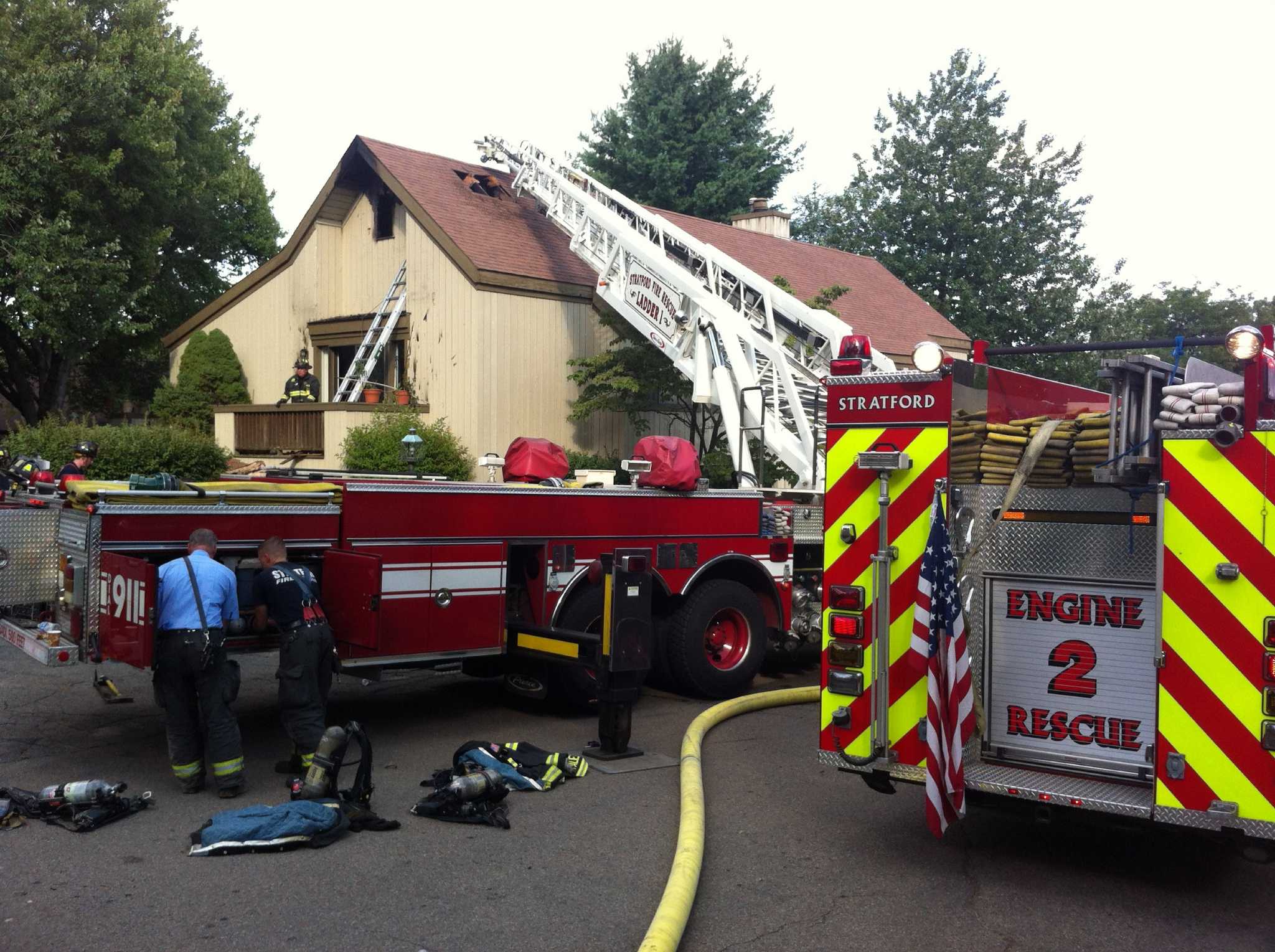 Fire damages Stratford condo