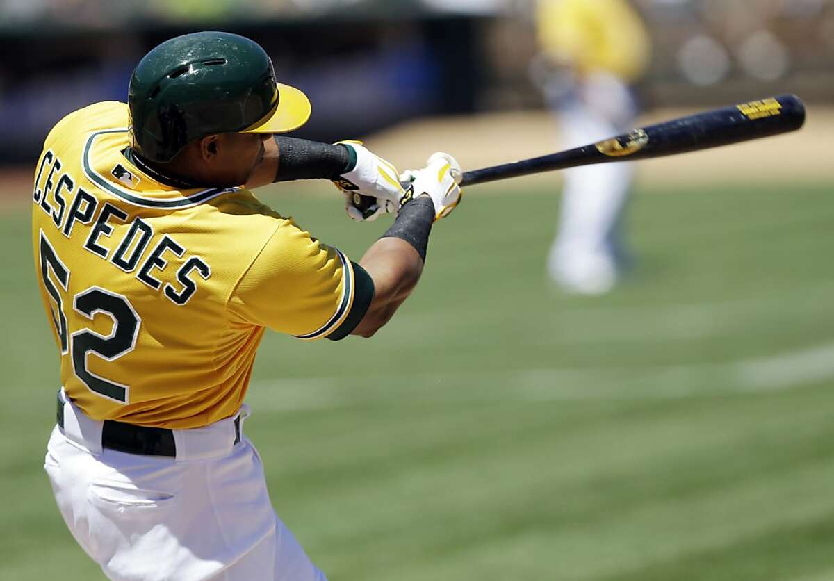 Oakland Athletics Slugger Yoenis Cespedes Wants To Brush Off Last Year With  More Hits At The Plate