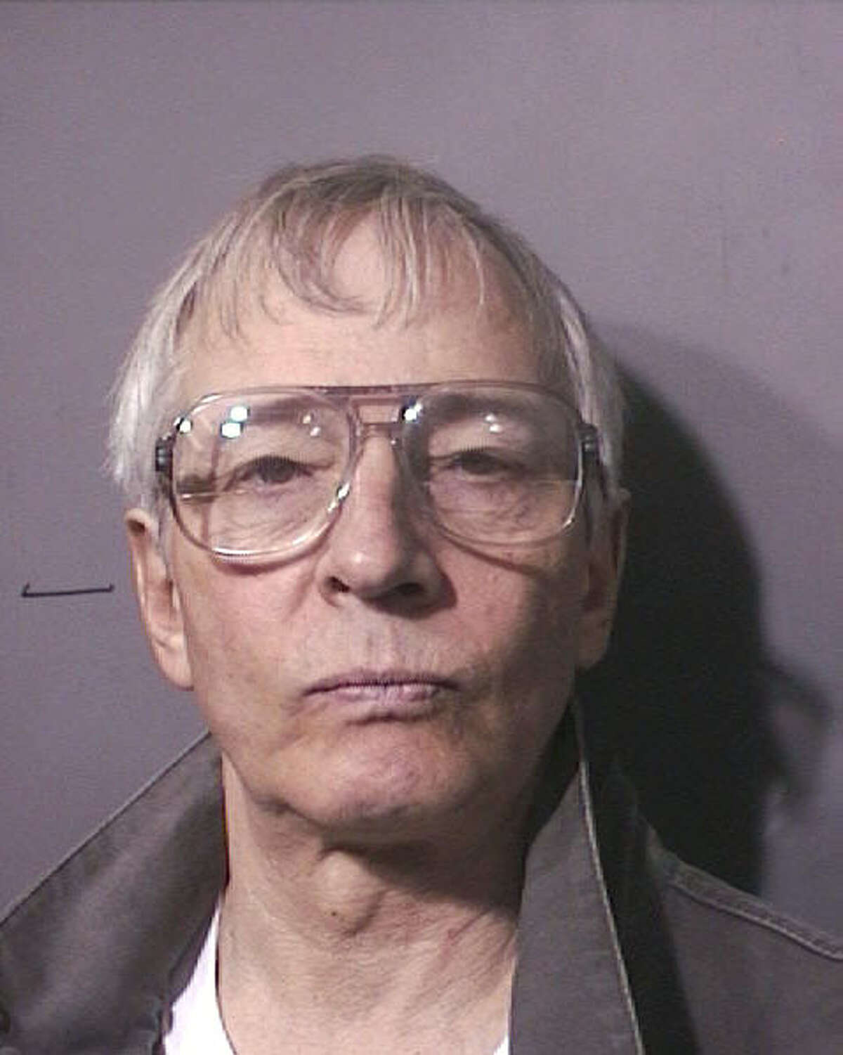 Robert Durst booking photo courtesy Harris County Sheriff's Office emailed photo HOUCHRON CAPTION (12/21/2005) SECNEWS: DURST