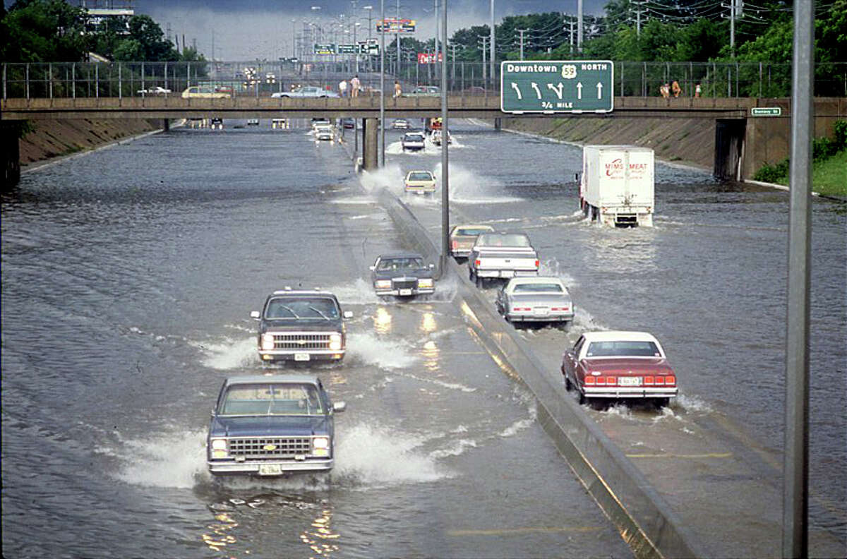 PHOTOS: The destruction of Hurricane Alicia This week older Houstonians are remembering Hurricane Alicia, the violent Category 3 storm that cost nearly $2 billion in damages and was so destructive that its name would be retired the following year. Alicia made landfall Aug. 18, 1983 and held the record for cost of damages until being surpassed by Tropical Storm Allison in 2001 and Hurricane Ike in 2008. See more photos of the storm that caused damages across six Houston-area counties...