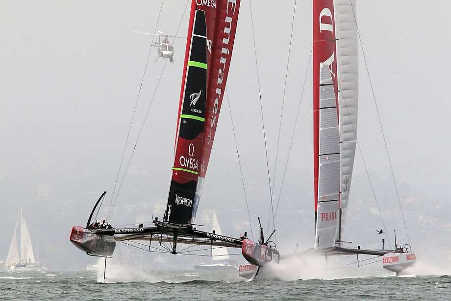 Luna Rossa evens America's Cup series - SFGate