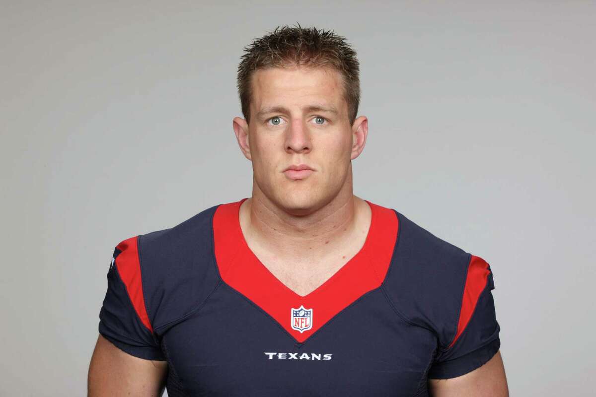 This is a 2013 photo of JJ Watt of the Houston Texans NFL football team. This image reflects the Houston Texans active roster as of Thursday, June 20, 2013 when this image was taken. (AP Photo)