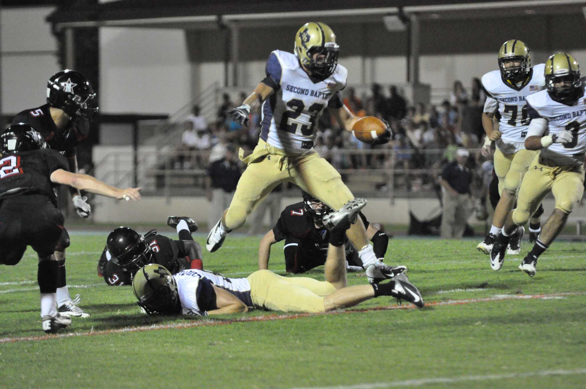 Changes order of day for Second Baptist football