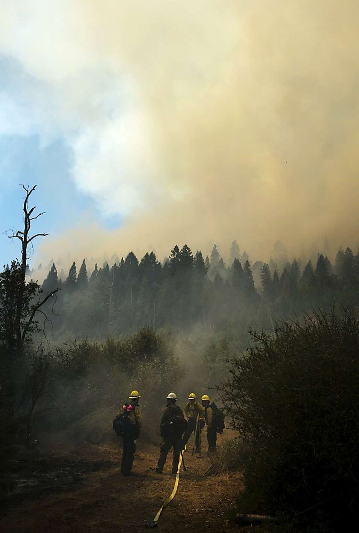 California On Edge As Wildfires Spread