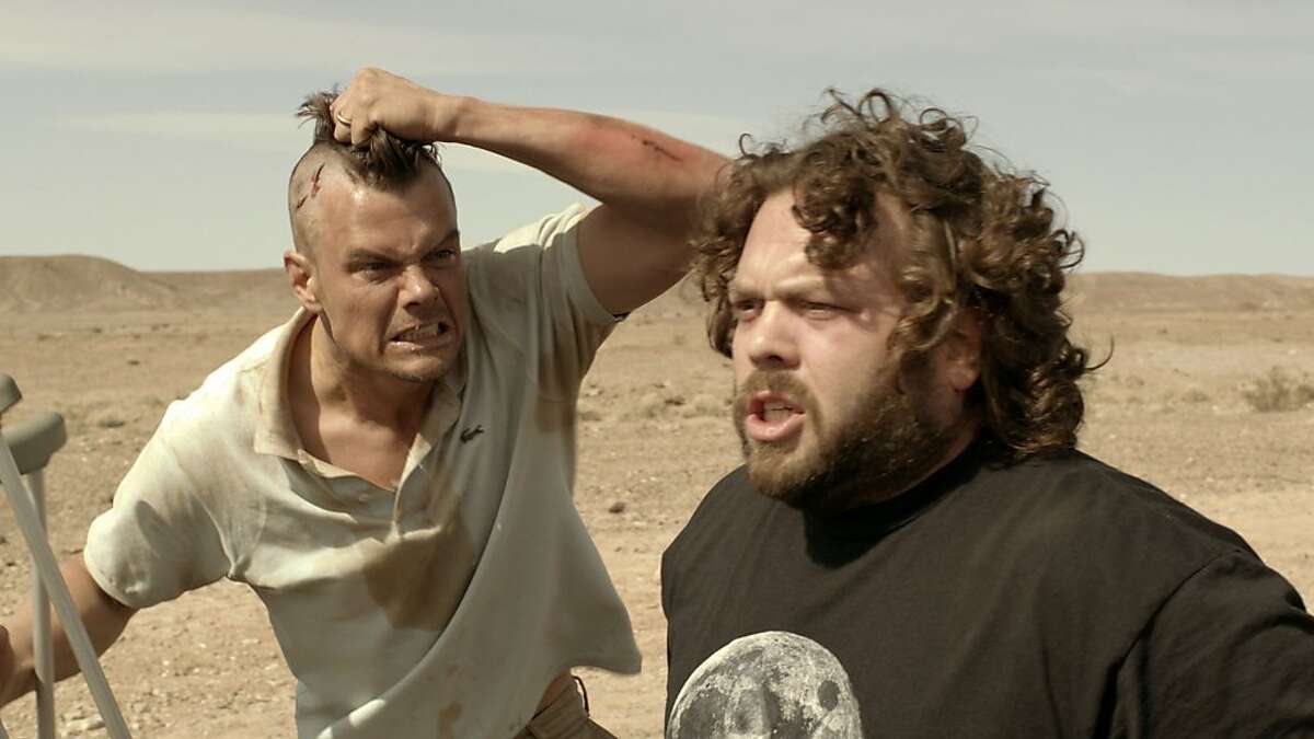 (L-R) Josh Duhamel and Dan Fogler in the unique character-driven thriller “SCENIC ROUTE” a Vertical Entertainment release. Photo courtesy of Vertical Entertainment.