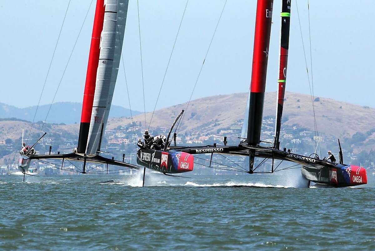 Louis Vuitton Cup 2013 and America's Cup - from