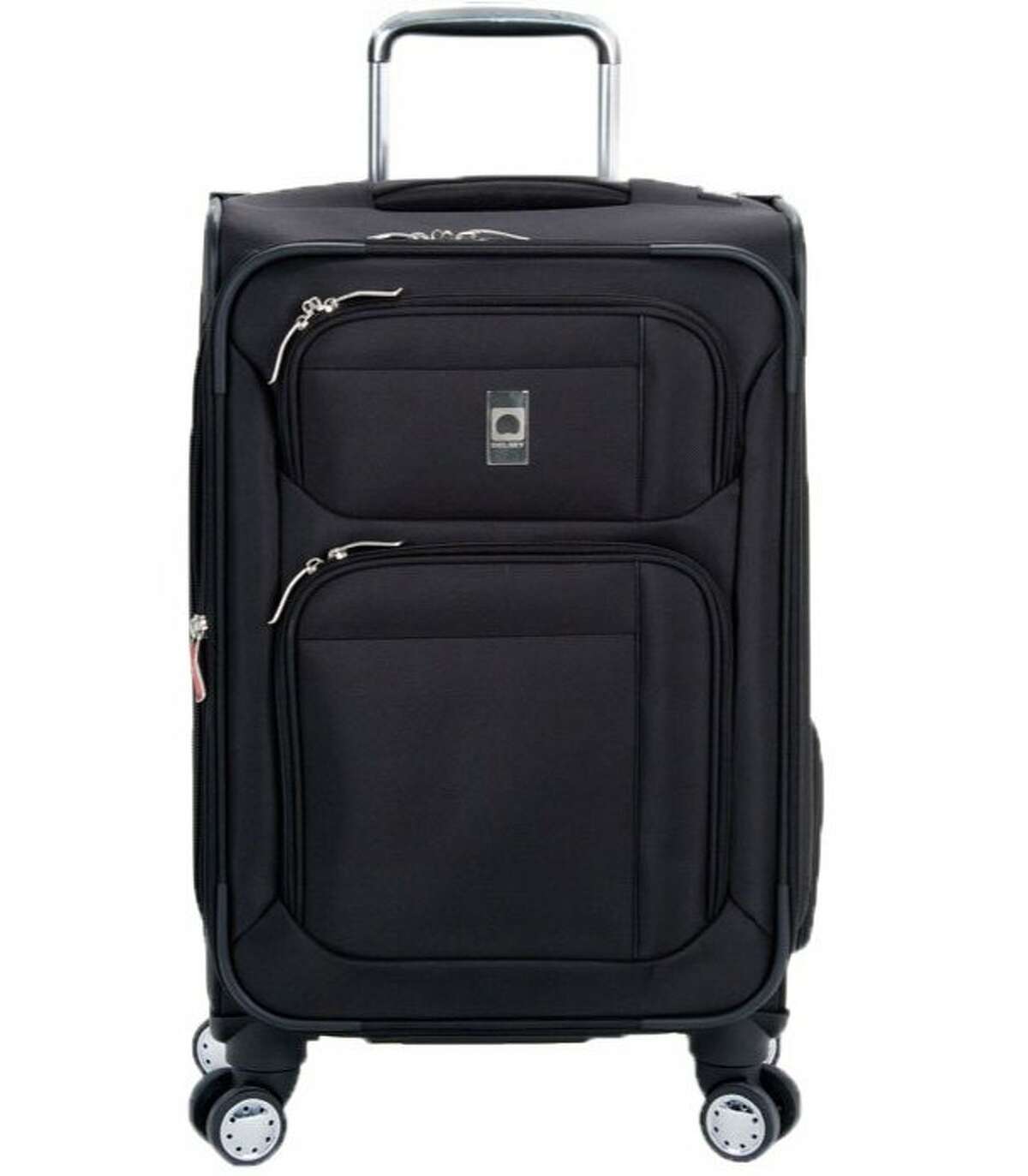 The Helium Breeze suitcase has an integrated laundry bag hatch and overweight indicator.
