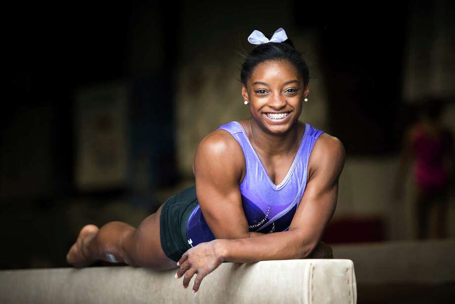 Biles savors national gymnastics title before long leadup to Olympics