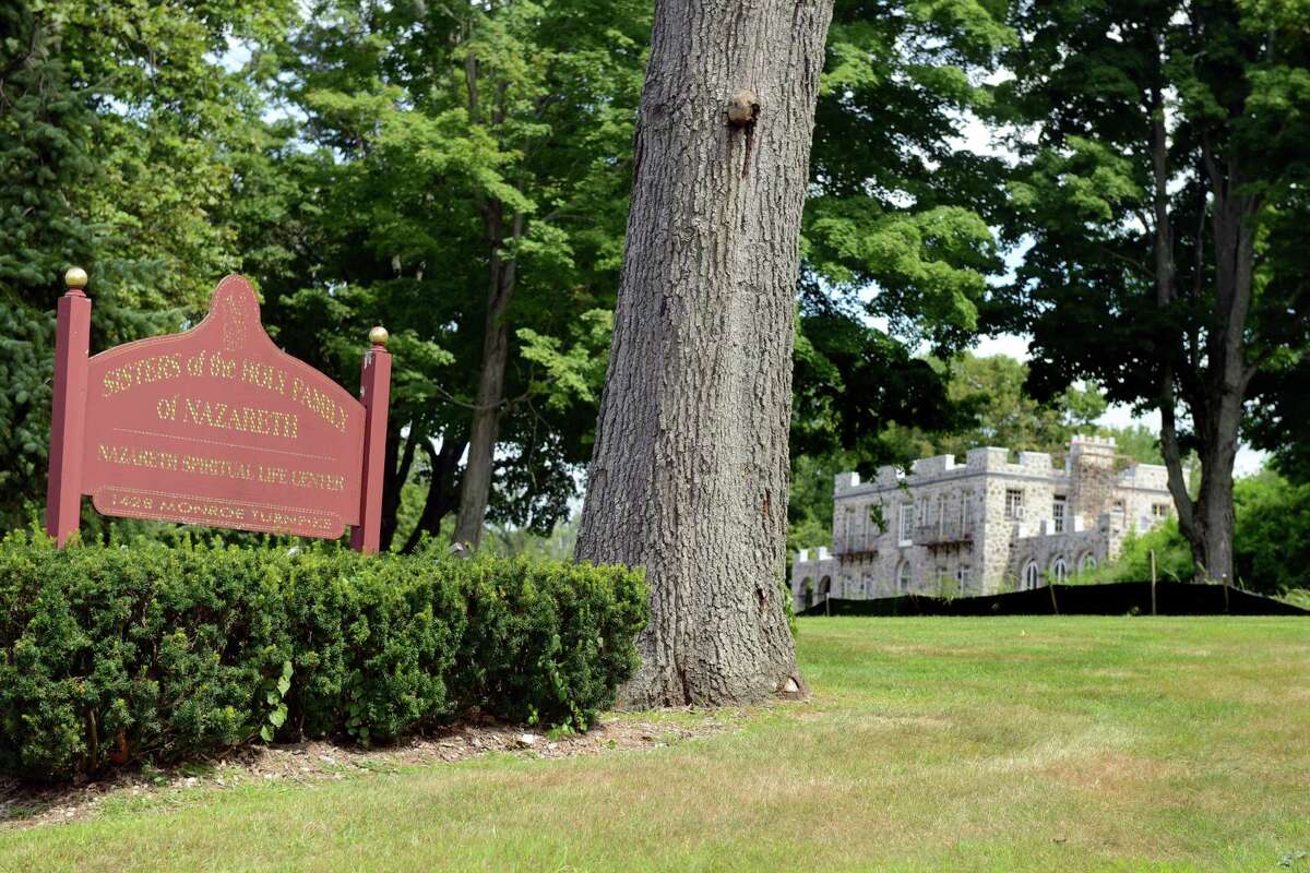 Monroe castle owner John Kimball filed a proposal Thursday, Aug. 22, 2013 to build a new convent for the Sisters of the Holy Family of Nazareth and remove the current building at 1428 Monroe Turnpike in Monroe, Conn.