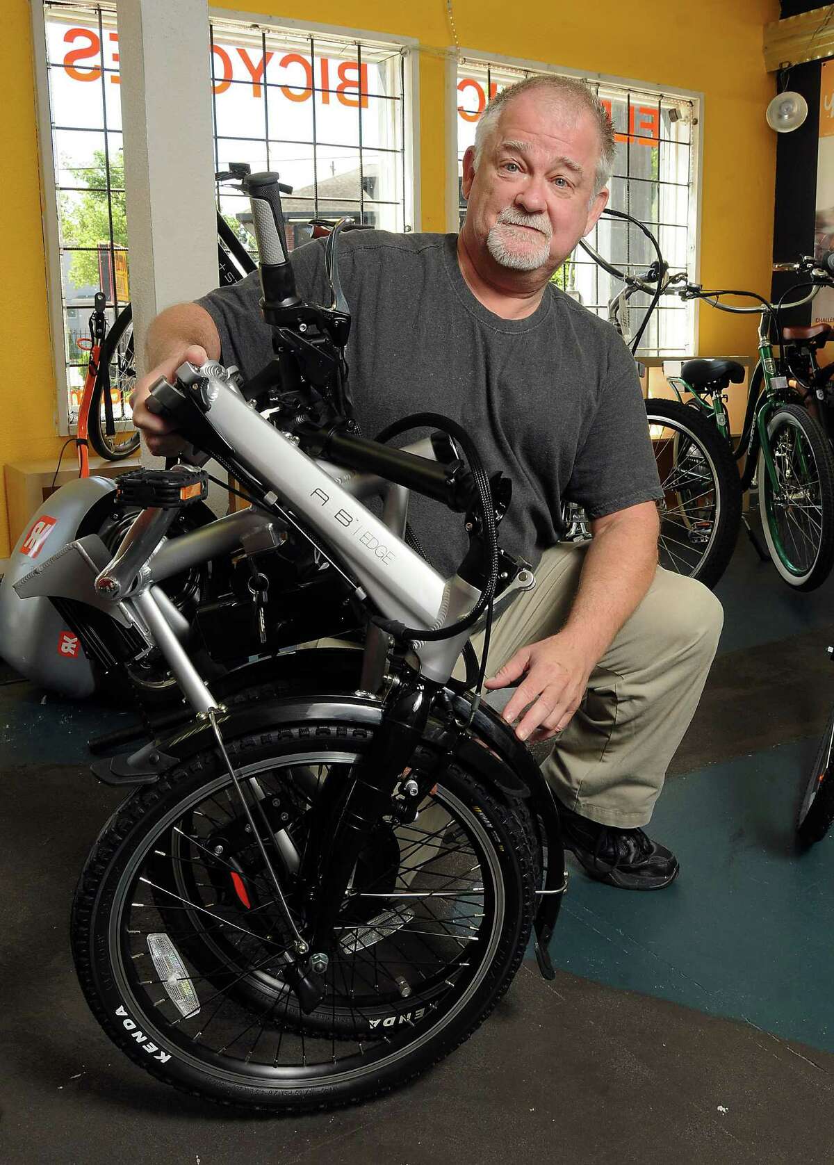 Humphreys, a former software engineer, says it took roughly $80,000 to get into his own bicycle business. The company offers eight brands of electric bicycles. Some also come with "pedal assist," he says.