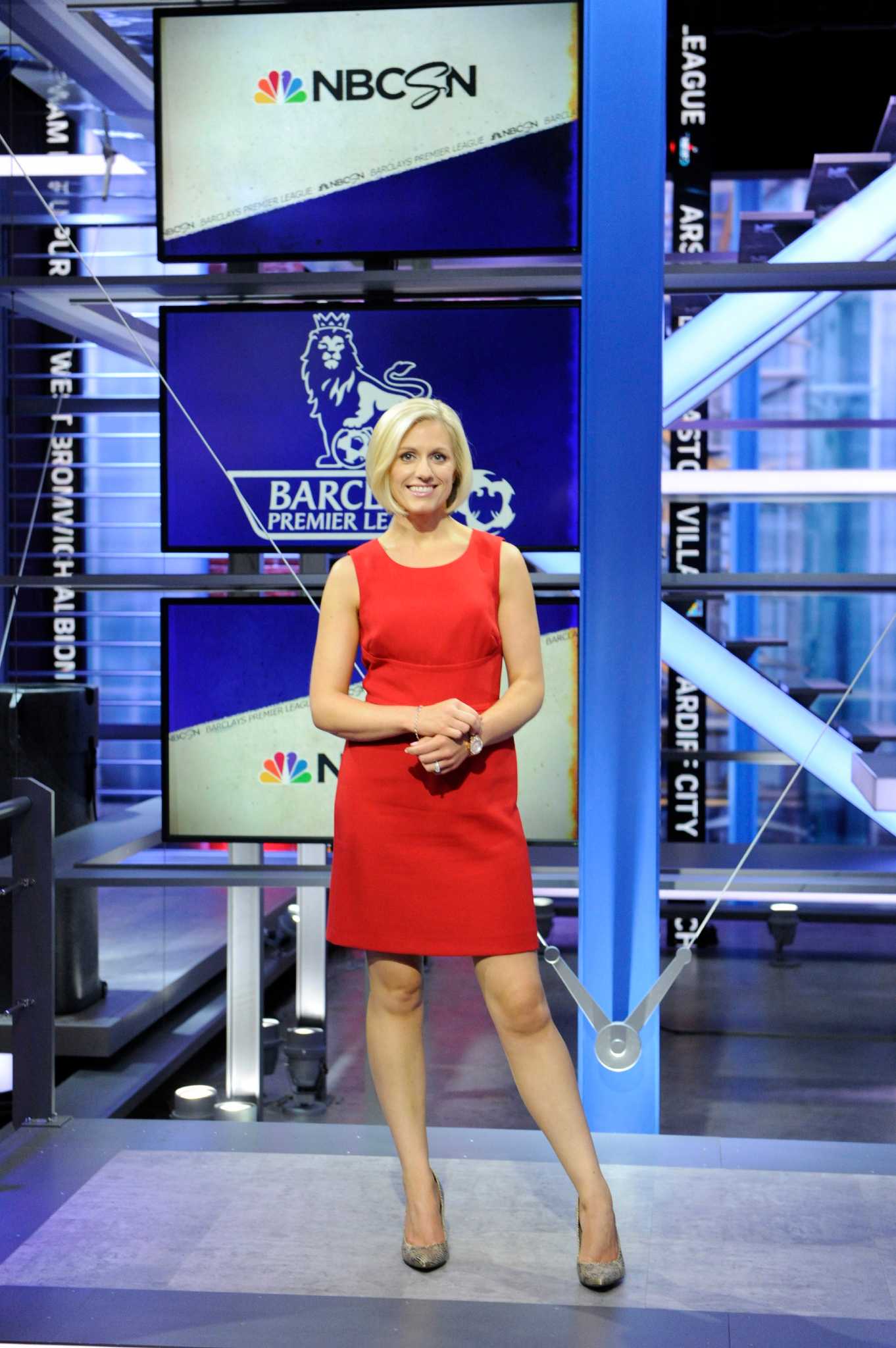 Rebecca Lowe made a guest appearance on Football Night in America