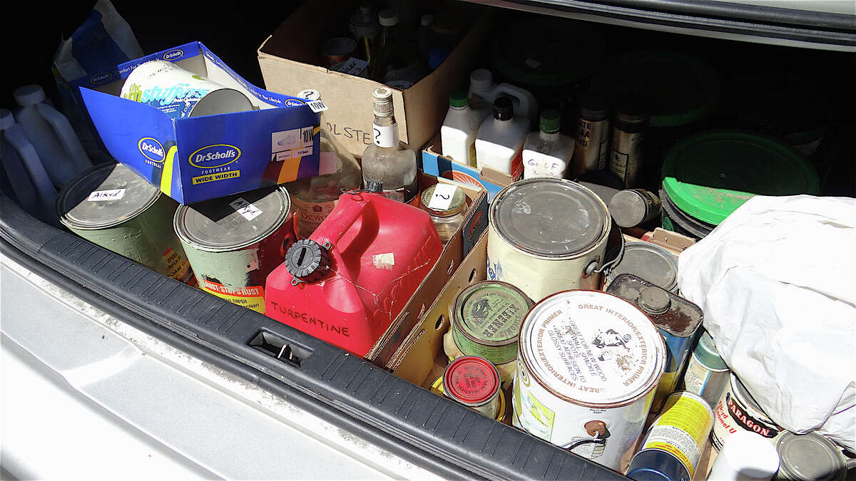Waste not Hundreds get rid of hazardous materials at town collection