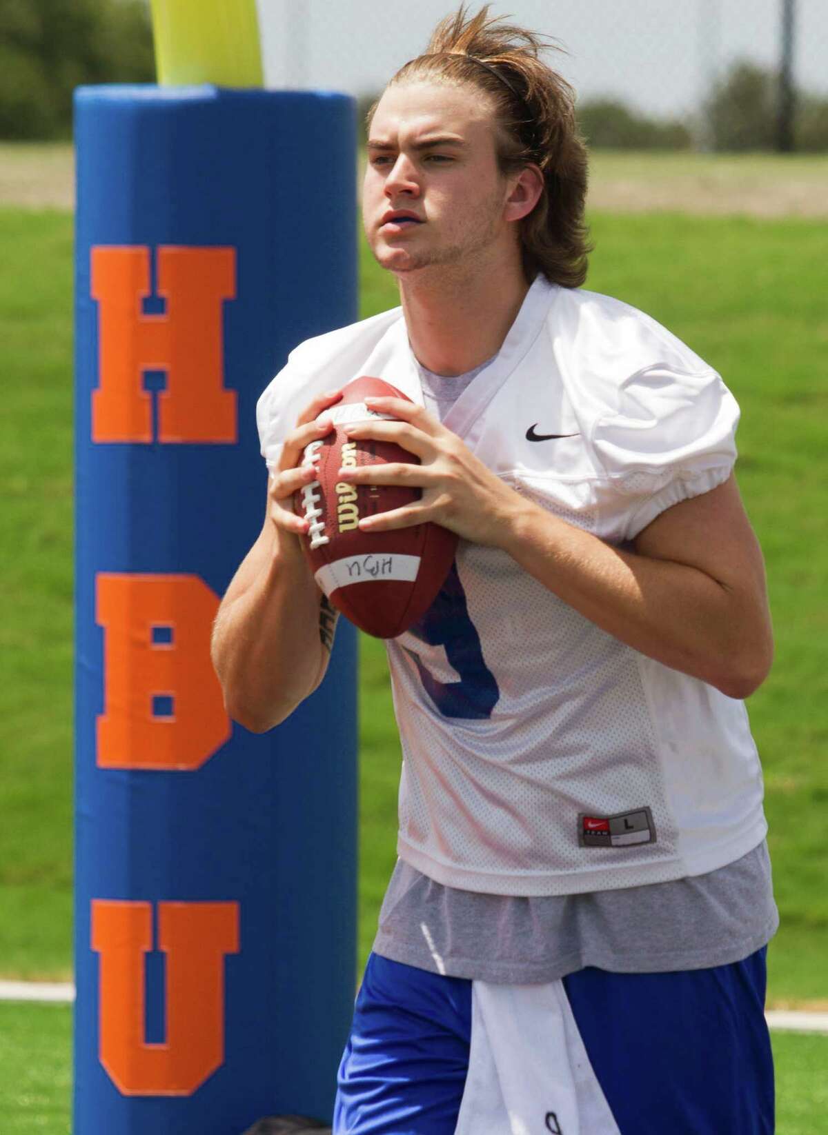 Jonathan Fleming of Northland Christian is the favorite to be HBU's first starting quarterback.
