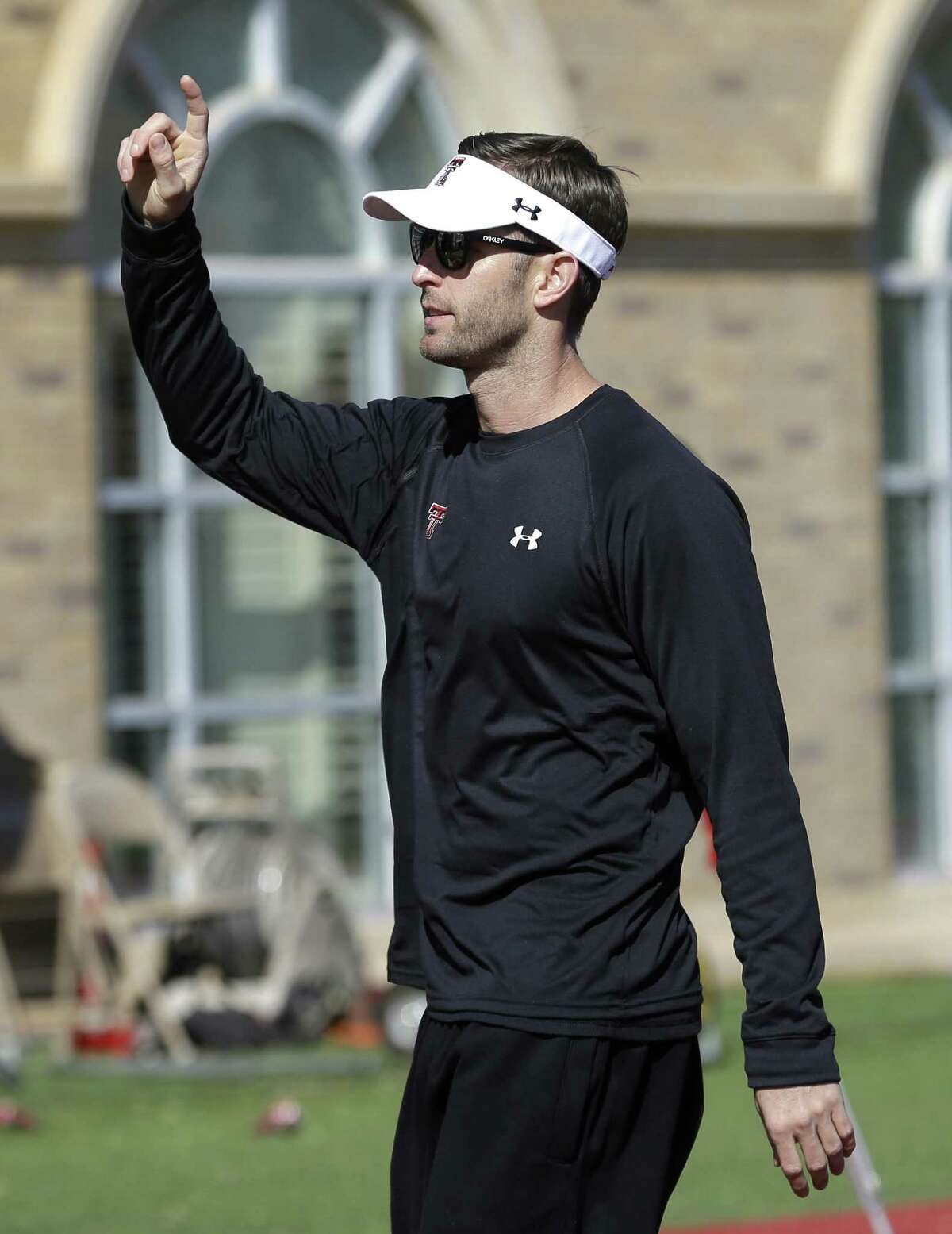 Texas Tech's Kliff Kingsbury, a New Braunfels High graduate, is the youngest coach in the five FBS power conferences.