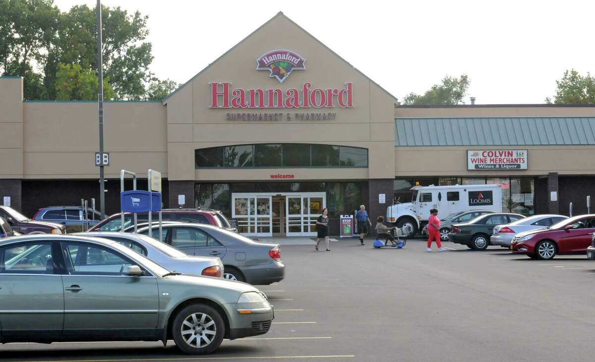 Exterior of the Hannaford supermarket Tuesday, Aug. 27, 2013, on Central Ave. in Albany, N.Y. (Lori Van Buren / Times Union)