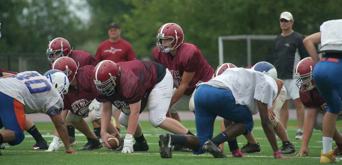 Danbury football team looks to get 'Bigger. Faster. Stronger.'