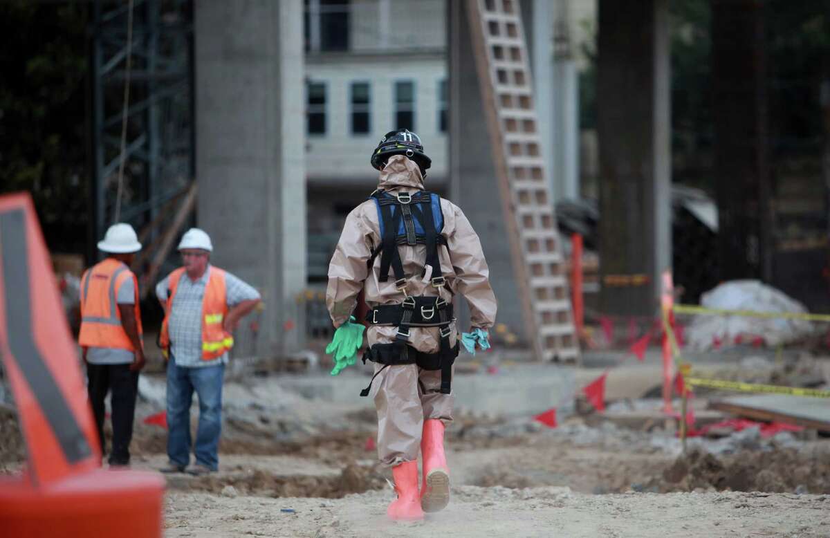 Fatal fall down elevator shaft reported at Houston construction site