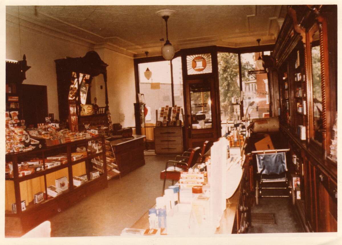A photo of the inside of the store taken in the early 1900's.