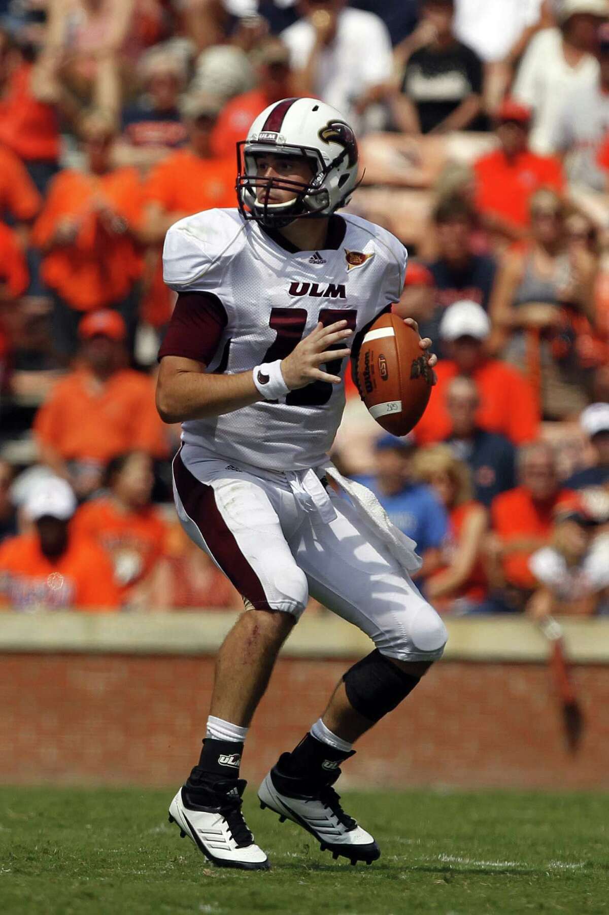 Louisiana-Monroe QB Kolton Browning threw for 3,049 yards and produced 36 touchdowns last year.