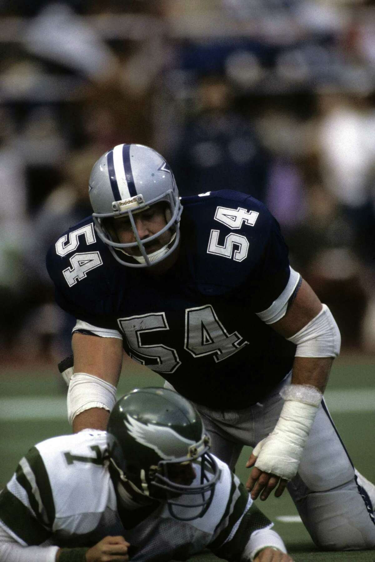 Cowboys Hall of Famer Randy White (54) was one of 4,500 ex-players involved in a concussion lawsuit against the NFL.