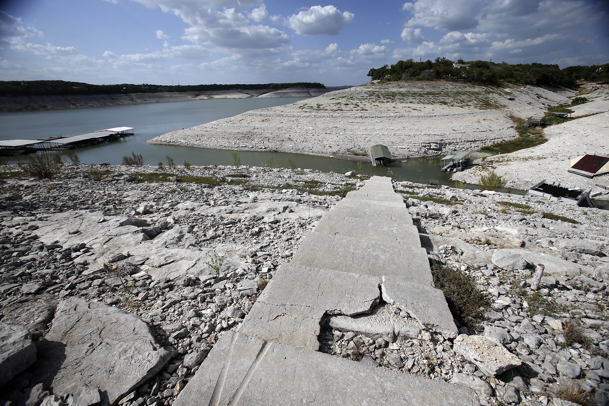 Medina Lake and Canal System