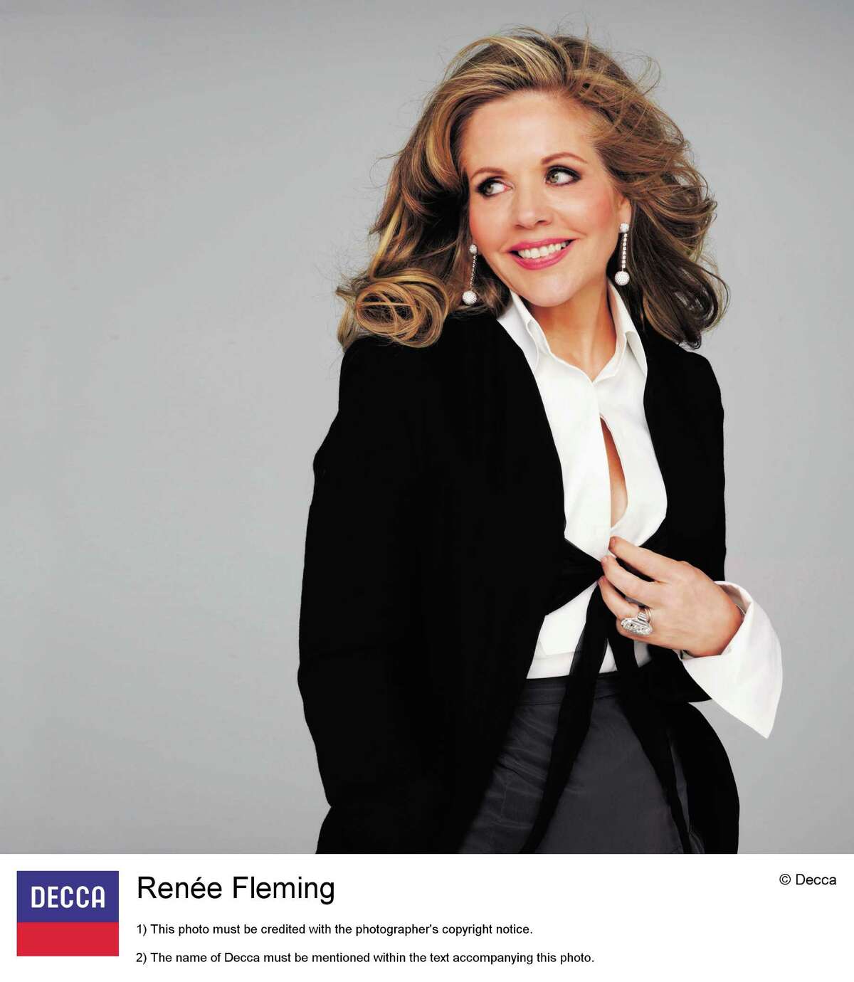 Renée Fleming will solo with the Houston Symphony in the ﻿concert opening the orchestra's centennial season.