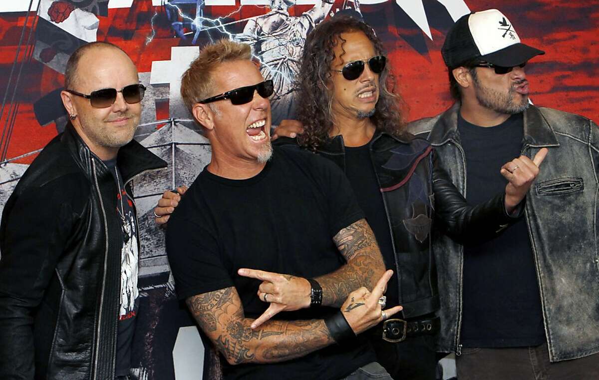 Metallica are currently recording a brand new album