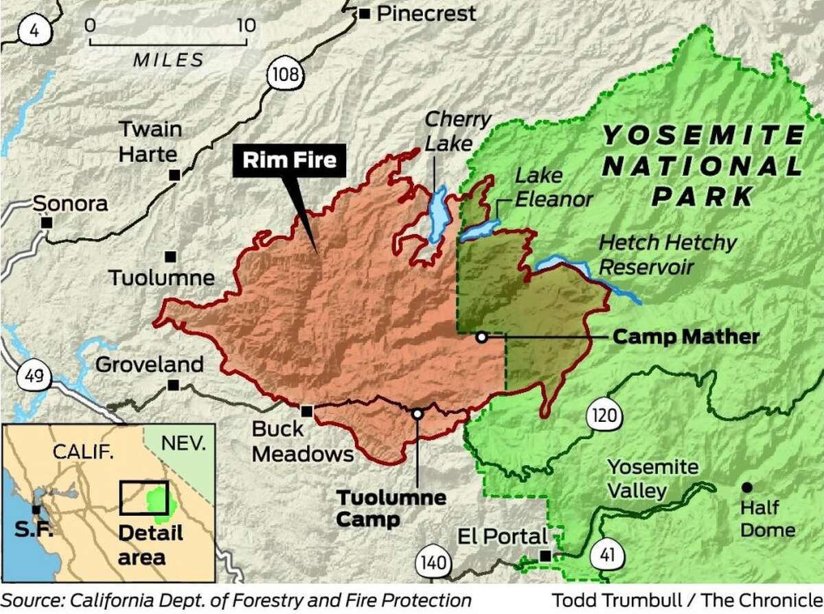 Yosemite's fire taking huge economic toll