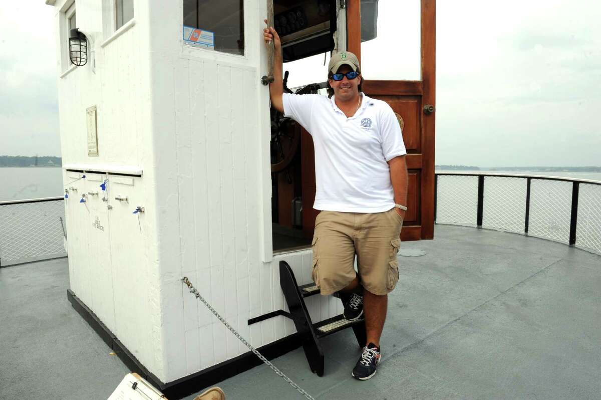Greenwich ferry to Island Beach docked, reduced schedule to be used