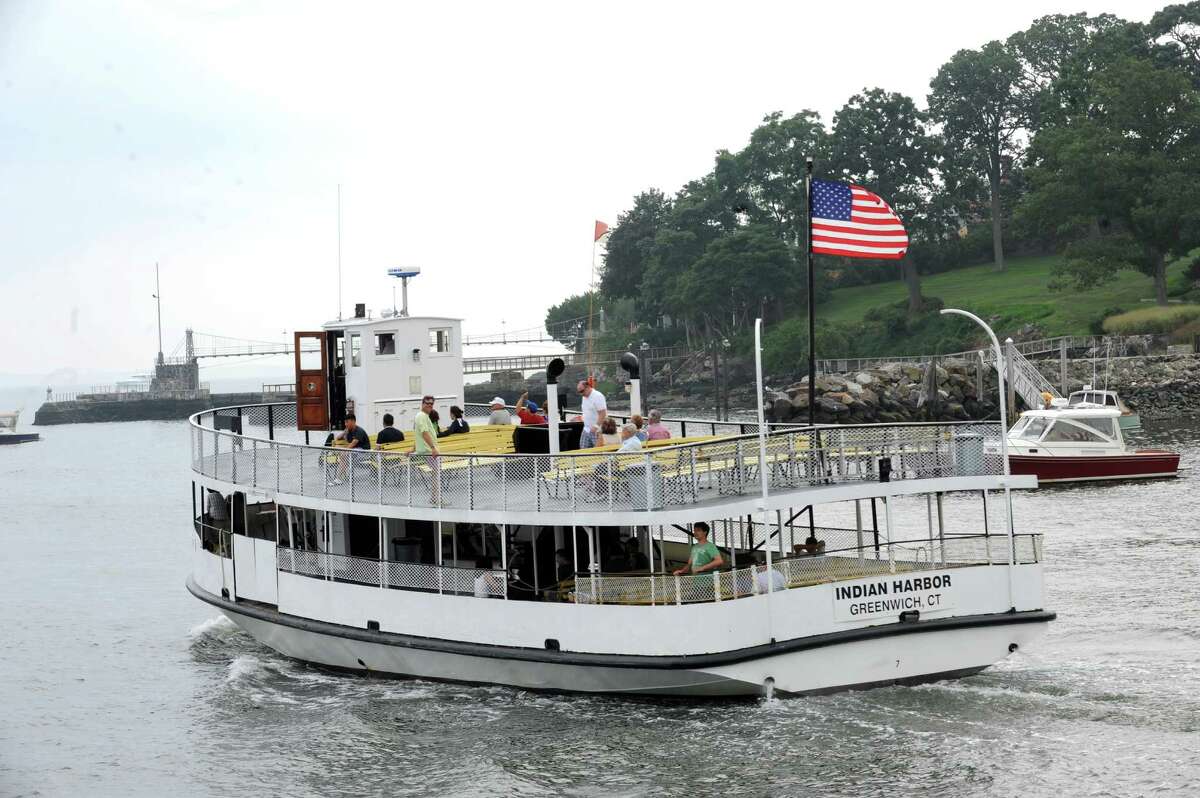 Greenwich ferry to Island Beach docked, reduced schedule to be used