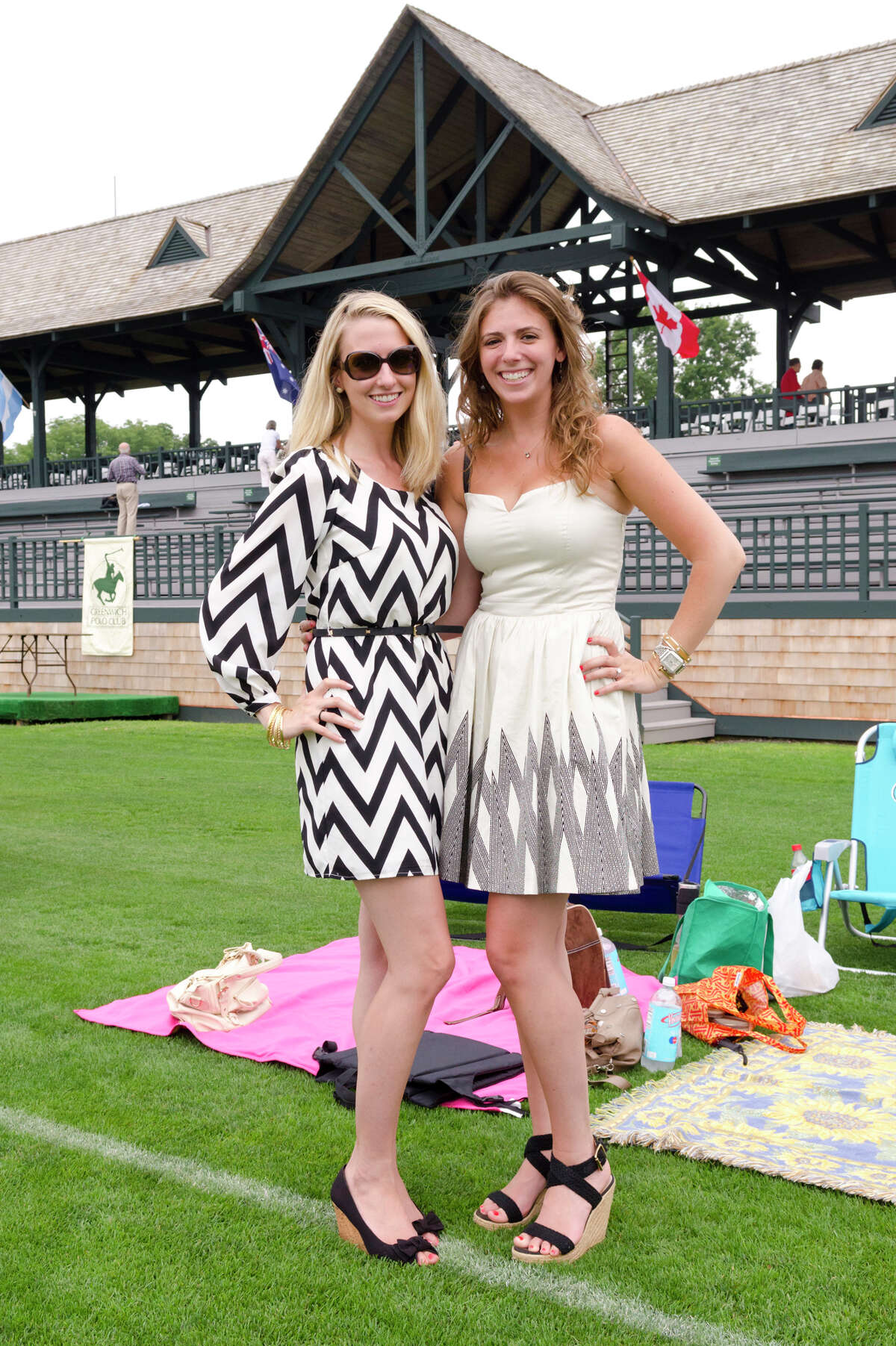 At the Greenwich Polo Club, crowd has a flair for high society fashion