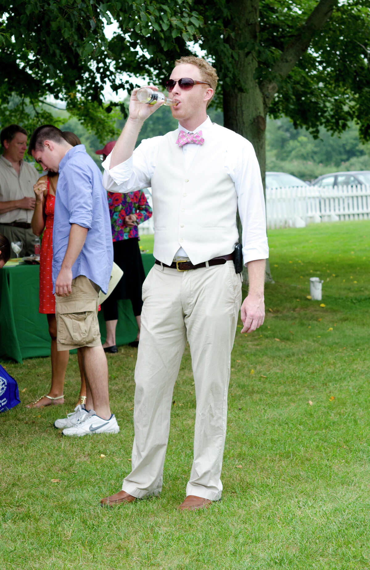 At the Greenwich Polo Club, crowd has a flair for high society fashion