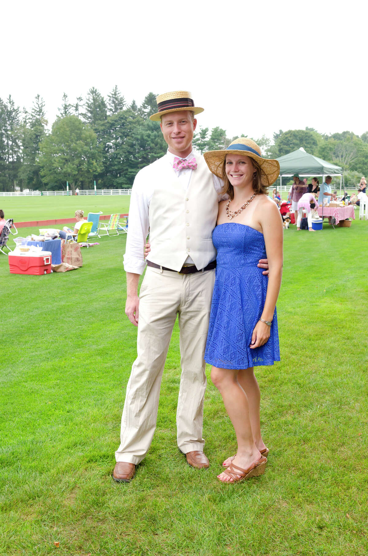 At the Greenwich Polo Club, crowd has a flair for high society fashion