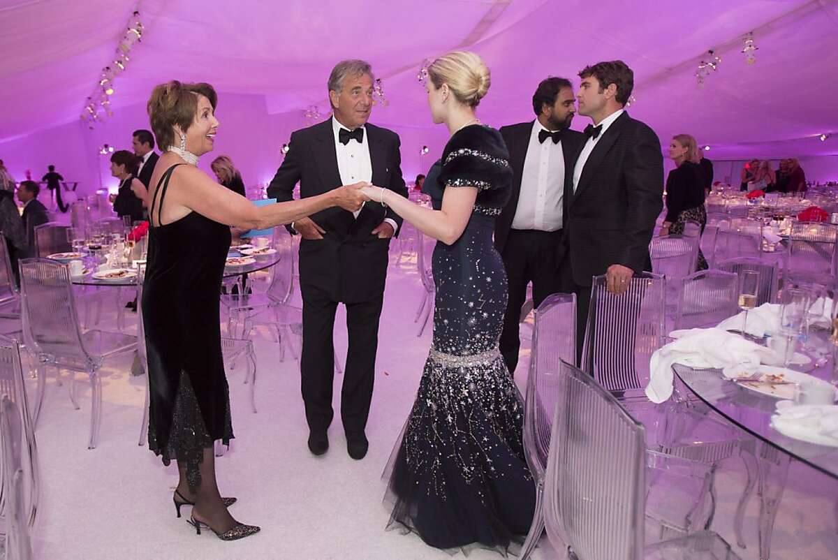 SF Symphony gala Minimalist swank