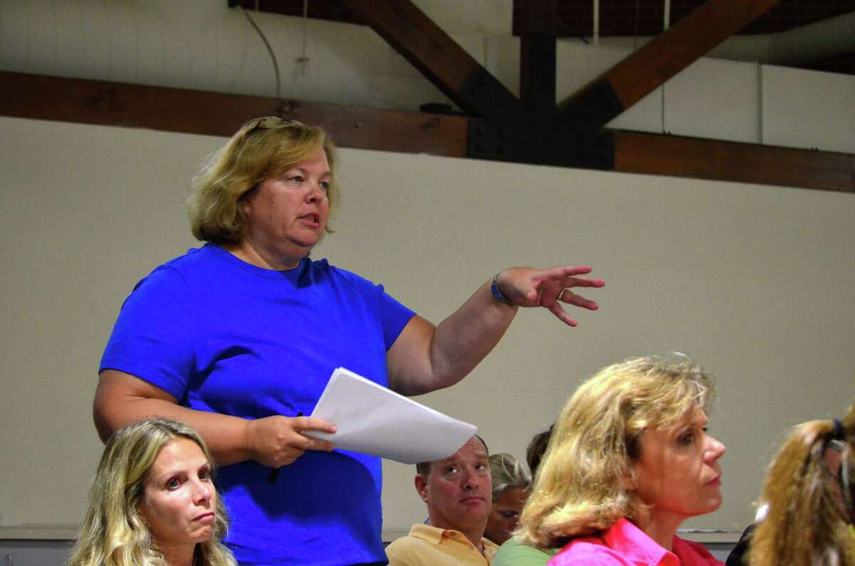 Board of Education Chairman Betsy Hagerty-Ross answered some of the Special Education Parent Advisory Committee members' questions at the Thursday, Aug. 29 meeting.