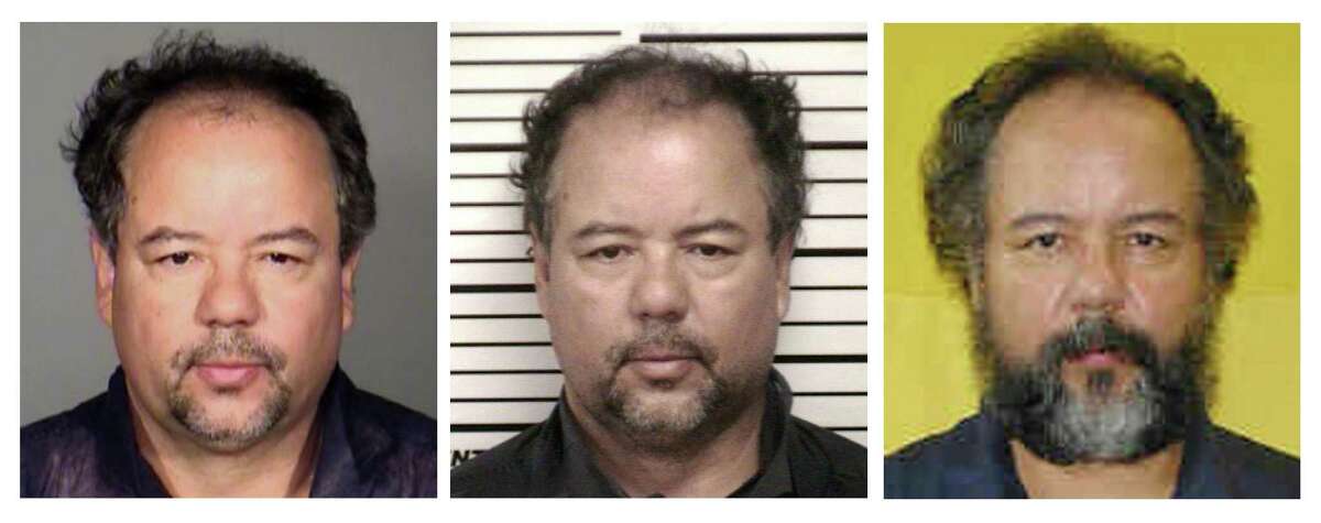 In this photo combination of photos provided by, from left, the Cleveland Police Department, Cuyahoga County Jail and Ohio Department of Rehabilitation and Corrections, Ariel Castro is shown. Castro, who held three women captive for a decade, committed suicide, Tuesday, Sept. 3, 2013. (AP Photo)