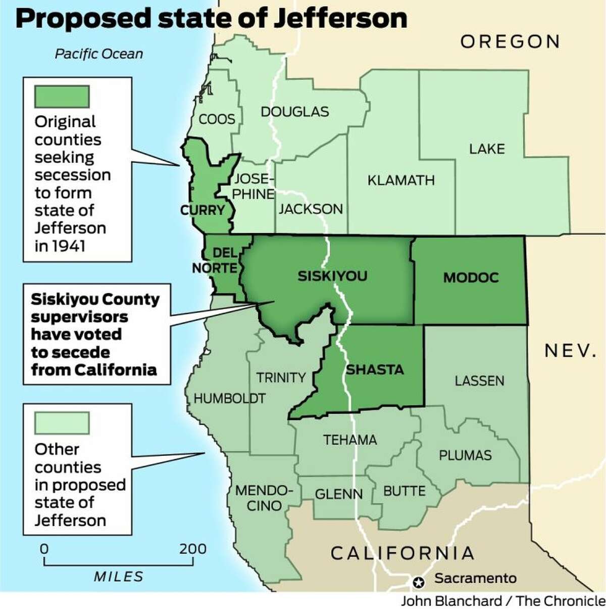 Rural Californians rekindle secession movement 