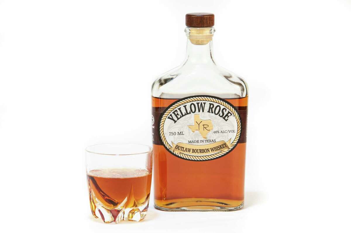 Yellow Rose Outlaw Bourbon Whiskey was launched locally July 2012. It comes from Yellow Rose Distilling.Photos: More liquors handmade in Houston and throughout Texas ...