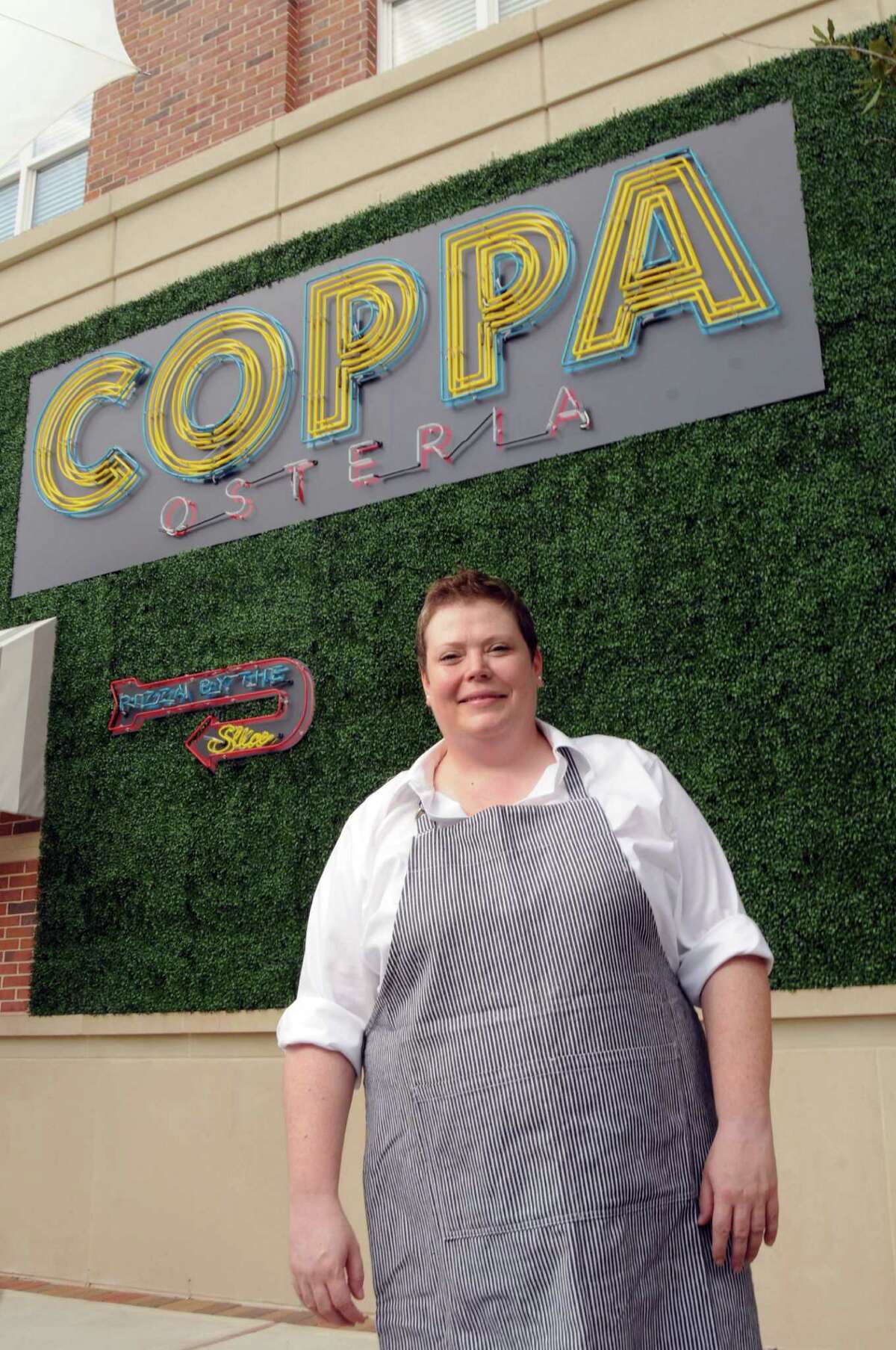 Chef Brandi Key at the new Coppa Osteria restaurant in Rice Village Thursday August 22, 2013.(Dave Rossman photo)